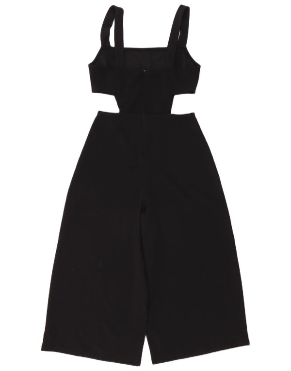 Ärmelloser Damen-Jumpsuit von Zara, Gr. 12, mittelschwarz