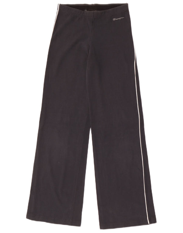 Champion Damen-Trainingshose, UK-Größe 8, Größe S, schwarze Baumwolle
