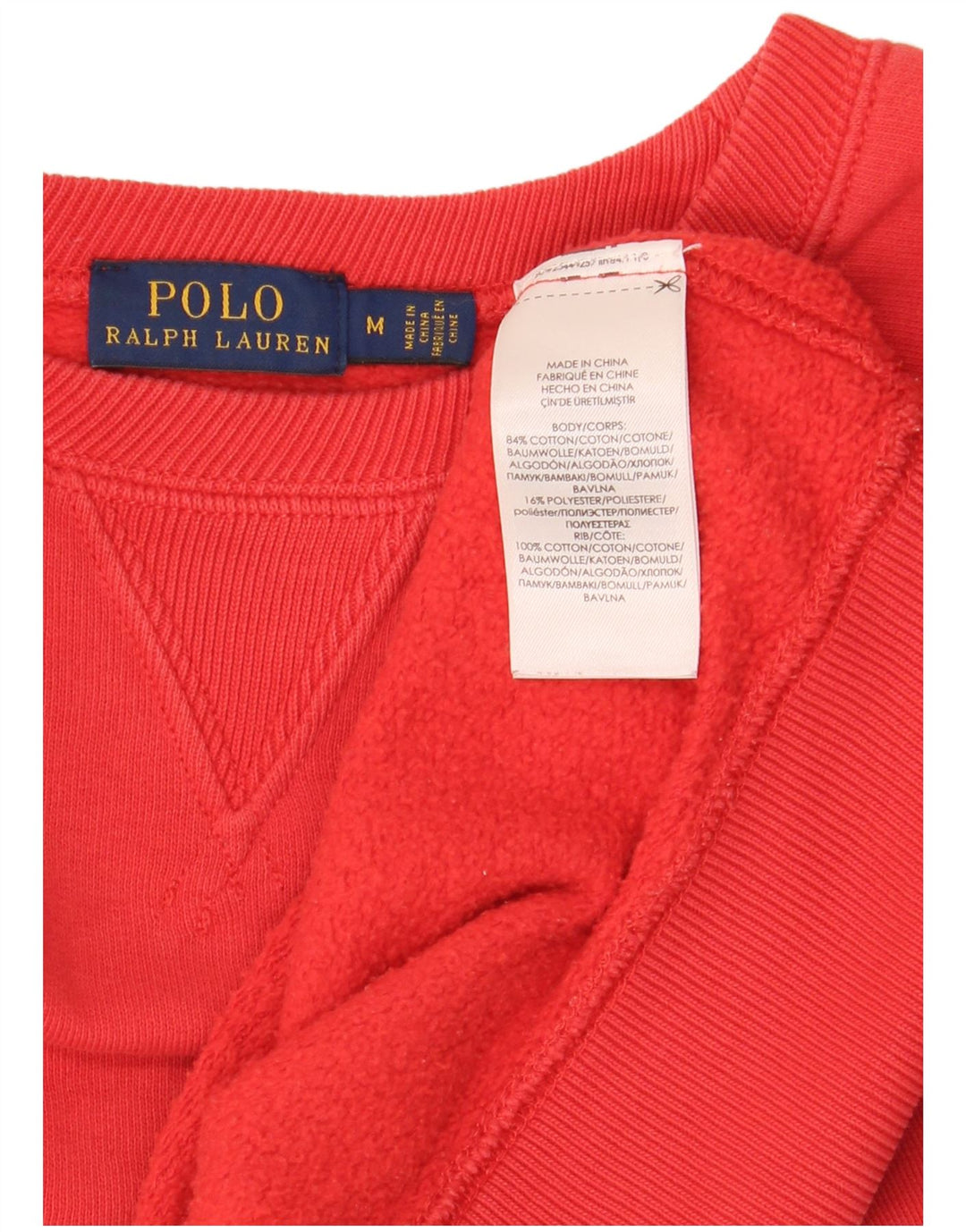 Polo Ralph Lauren Damen-Sweatshirt in Übergröße, Gr. 14, Mittelrot