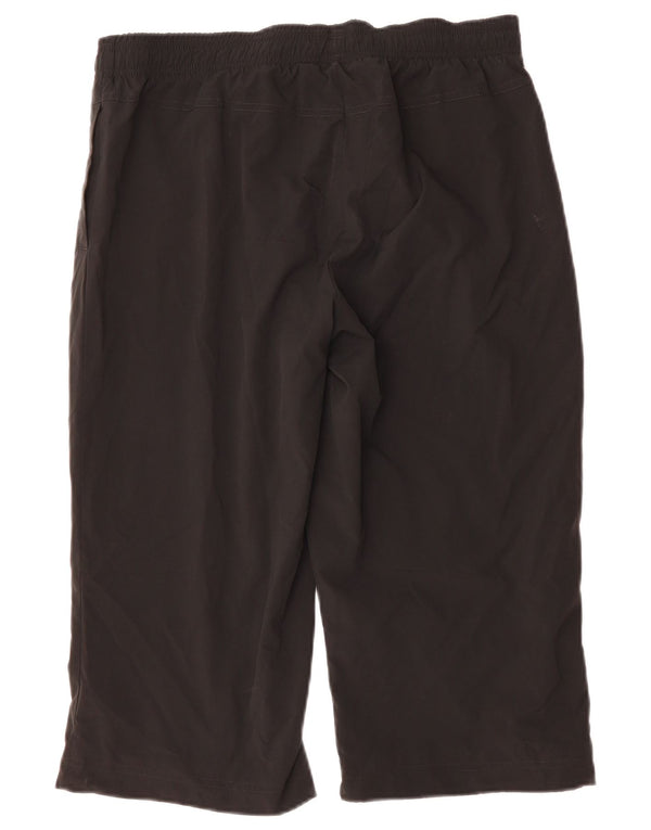 Adidas Damen Climalite Capri Trainingshose UK 16 Large Schwarz