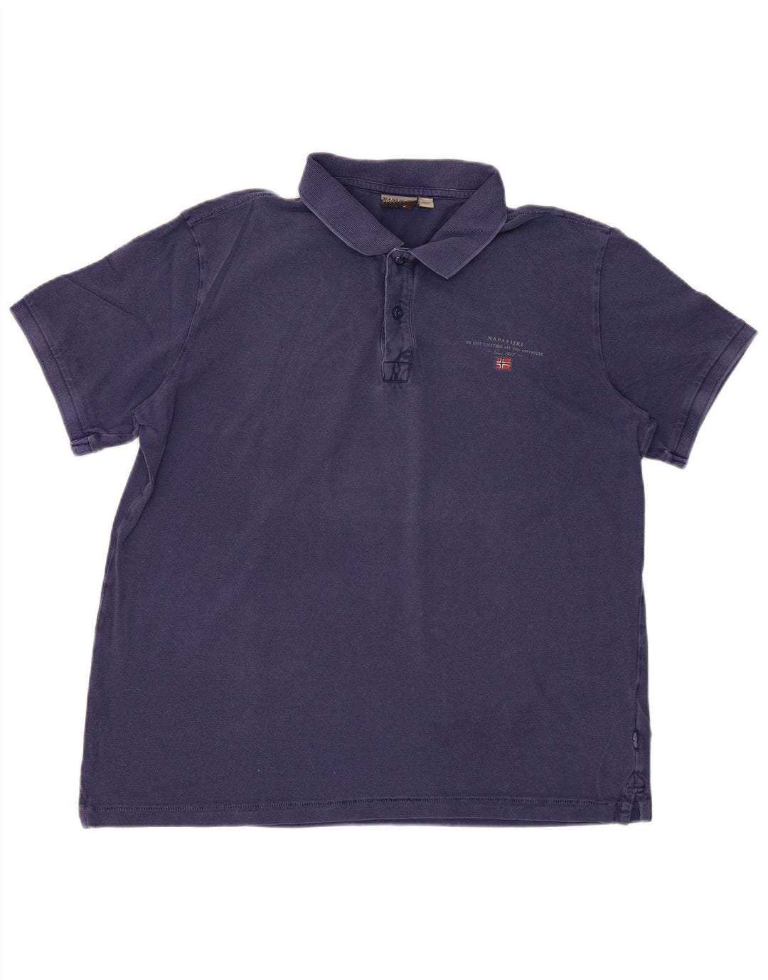 NAPAPIJRI Herren-Poloshirt, groß, marineblau, Baumwolle