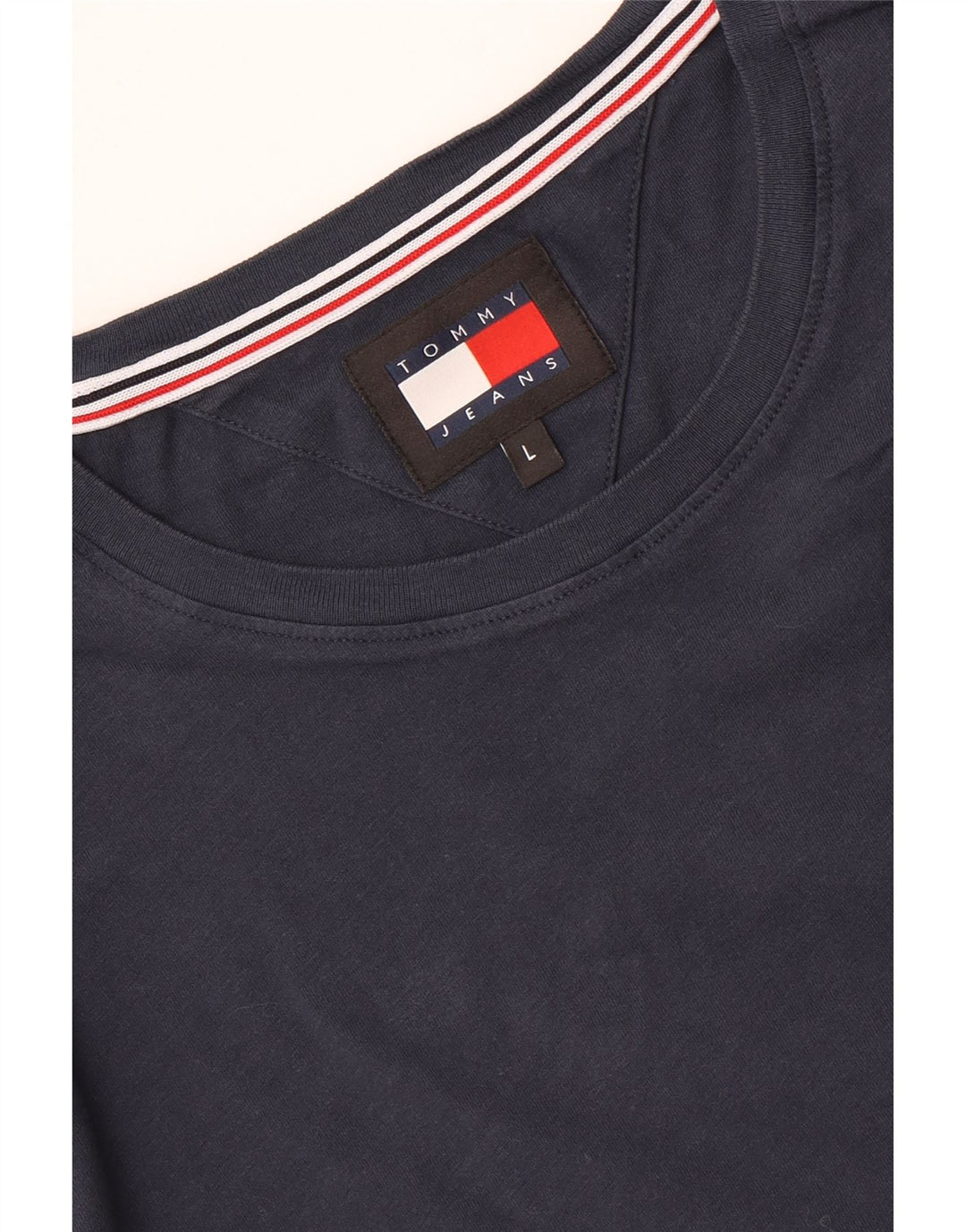 Tommy Hilfiger Herren T-Shirt Top Large Marineblau