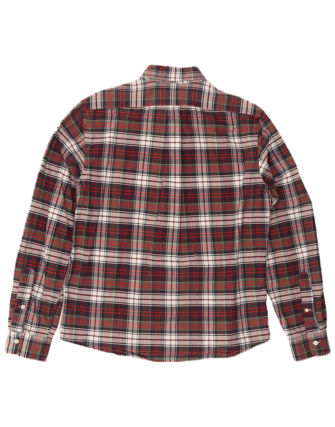 RALPH LAUREN Herren-Flanellhemd, mittelgroß, mehrfarbig, kariert, Baumwolle