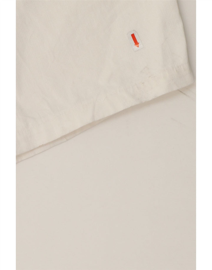 CALVIN KLEIN Womens Chino Shorts W34 Large White Vintage Calvin Klein and Second-Hand Calvin Klein from Messina Hembry 