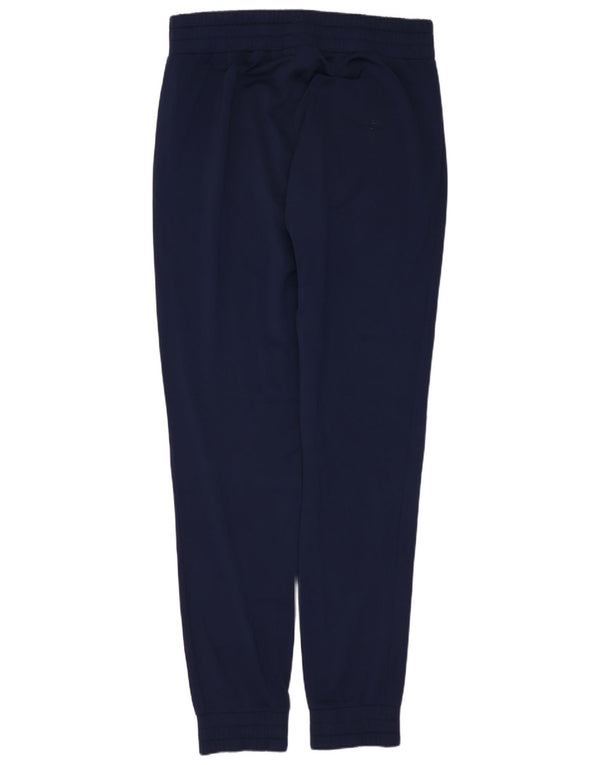 PUMA Damen Trainingshose Jogger UK 12 Medium Marineblau Polyester