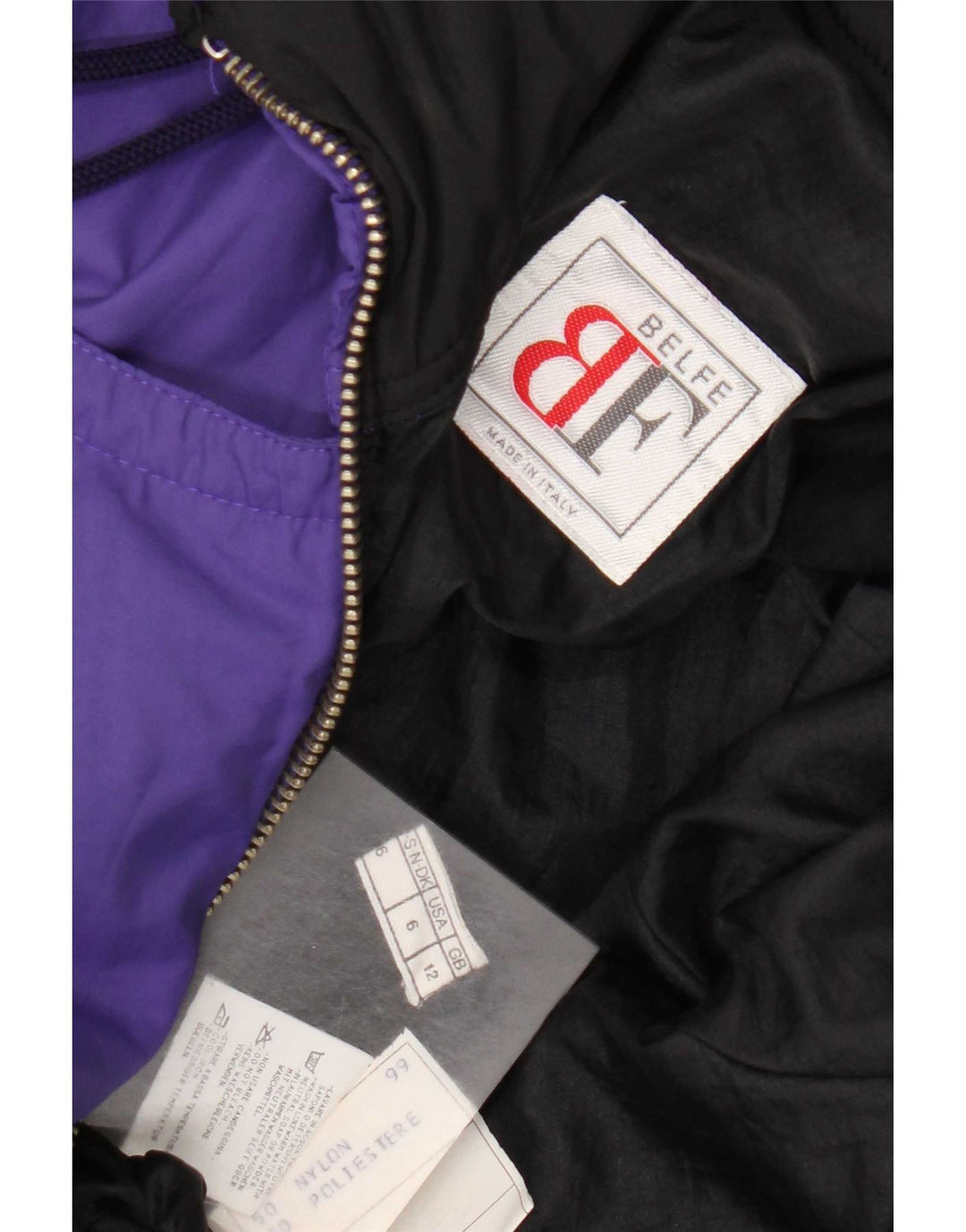 Belfe Ski-Overall für Damen, UK 12, mittellila, geblümtes Nylon