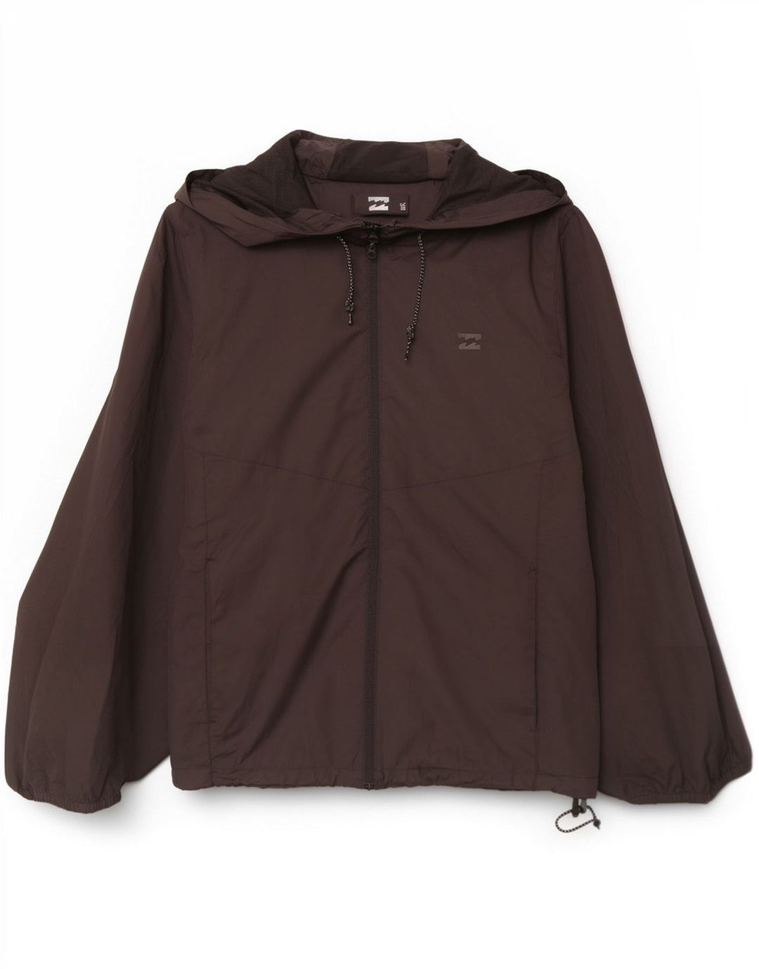 Billabong Herren-Regenjacke mit Kapuze, UK 40, Größe L, Schwarz, Polyester