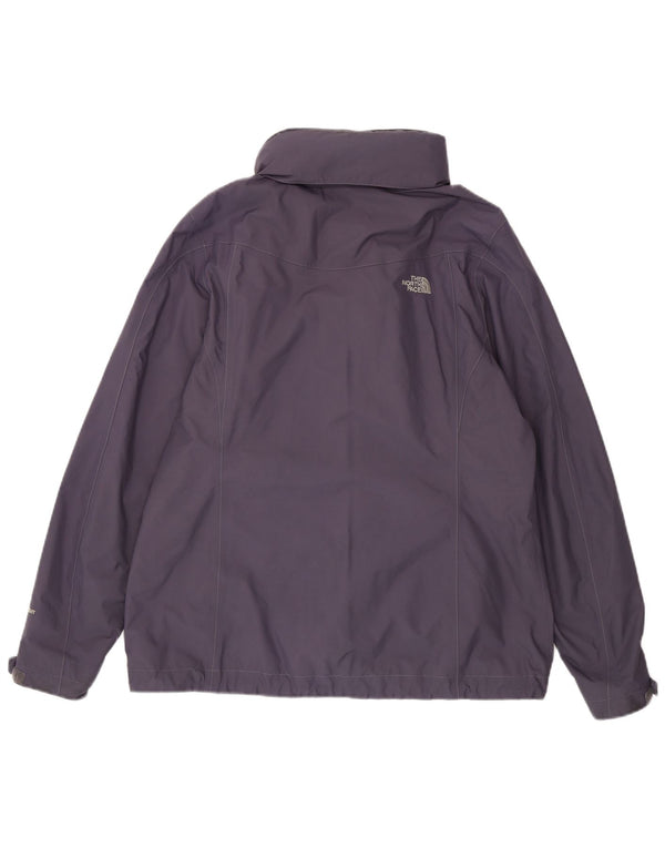 The North Face Damen-Windbreakerjacke mit Kapuze, UK 40, Größe L, lila, Nylon