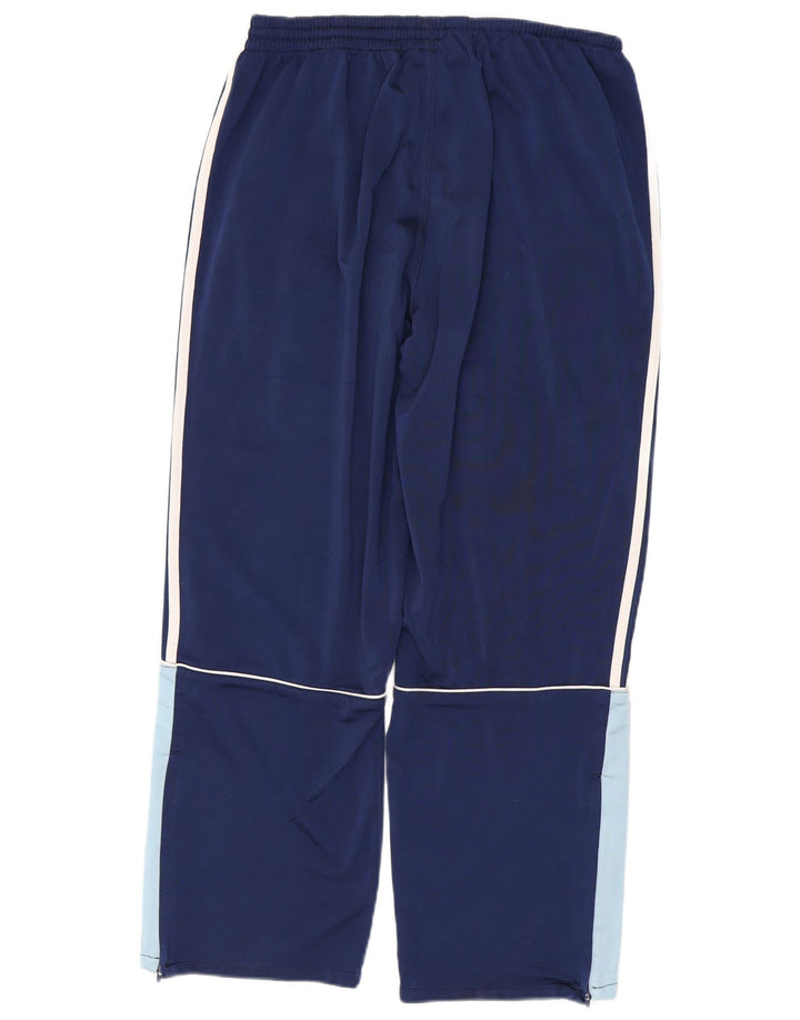 ADIDAS Herren-Trainingsanzug, UK, Größe 40/42, Mittelmarineblau, Farbblock-Polyester