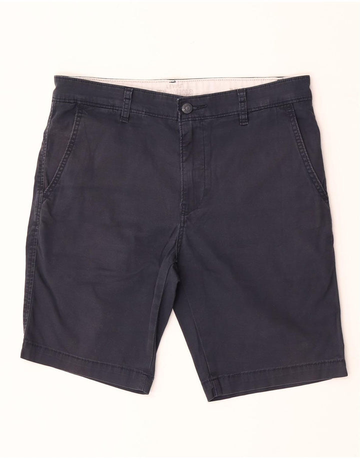 Levi's Herren-Chinoshorts W31, mittelmarineblaue Baumwolle