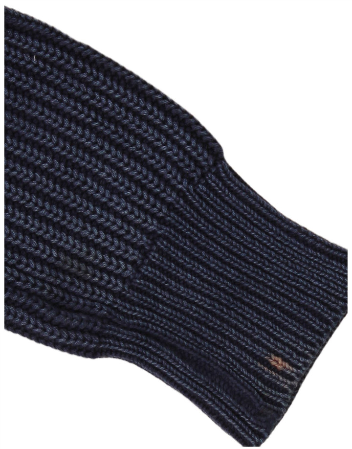 Replay Rollkragenpullover für Damen, UK 14, mittelmarineblau, Baumwolle