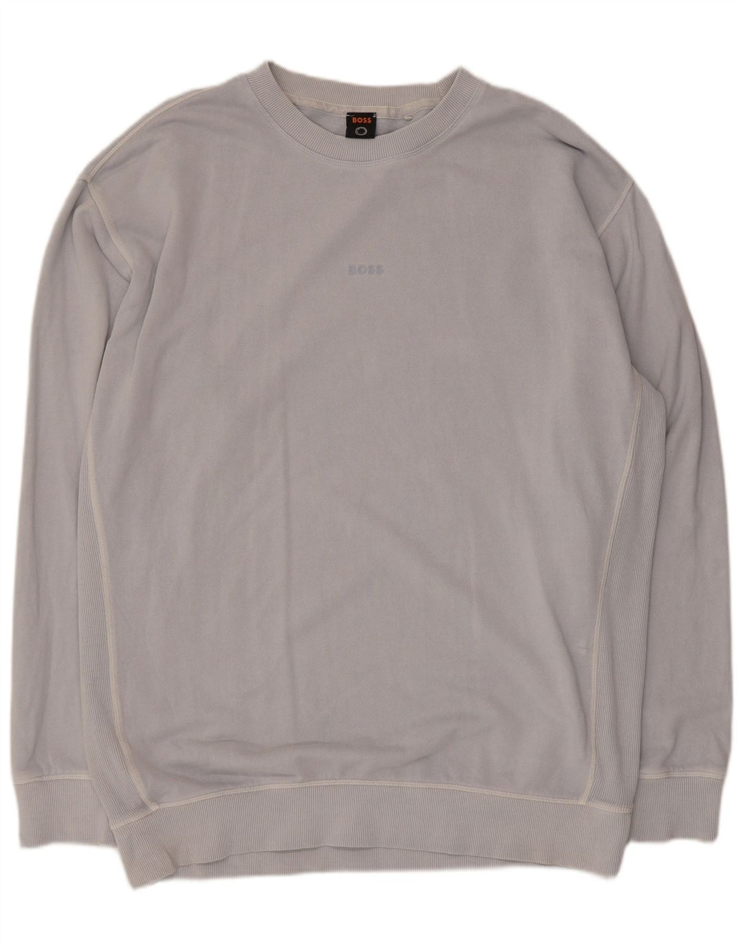 Hugo Boss Herren Sweatshirt Pullover 2XL Blau Baumwolle