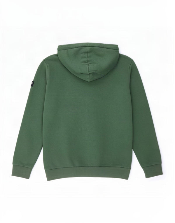 Superdry Mens Graphic Hoodie Jumper Large Green Cotton