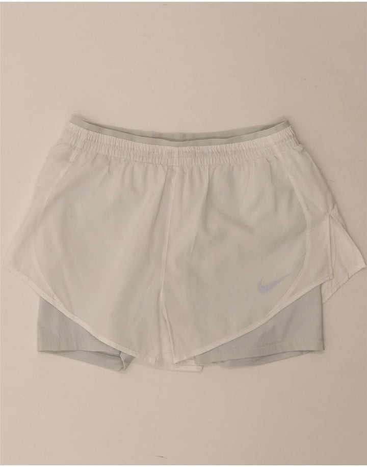 Nike Damen Skort UK 10 Small Weiß