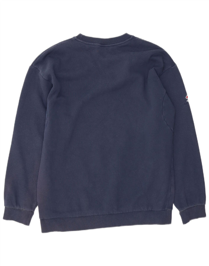 Superdry Herren Denice Graphic Loose Fit Sweatshirt Pullover XS Marineblau