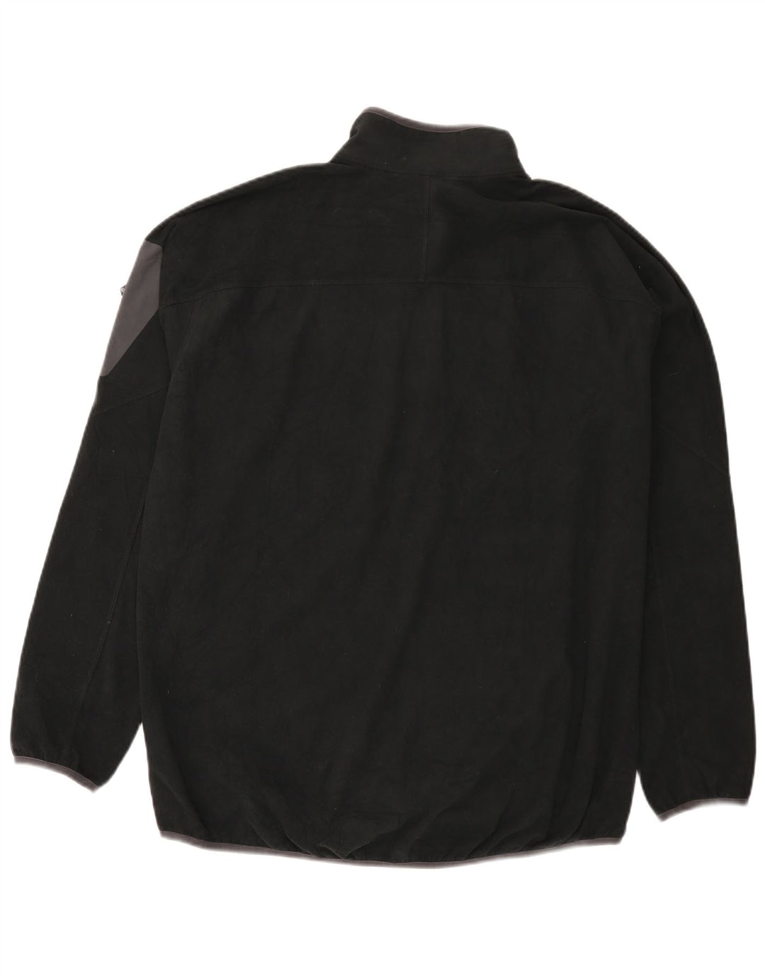 Berghaus Herren-Fleecepullover mit Reißverschluss, 2XL, Schwarz, Polyester
