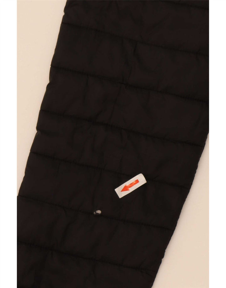 Champion Wattierte Jacke mit Kapuze für Jungen, 11–12 Jahre, Größe L, Schwarz, Polyester