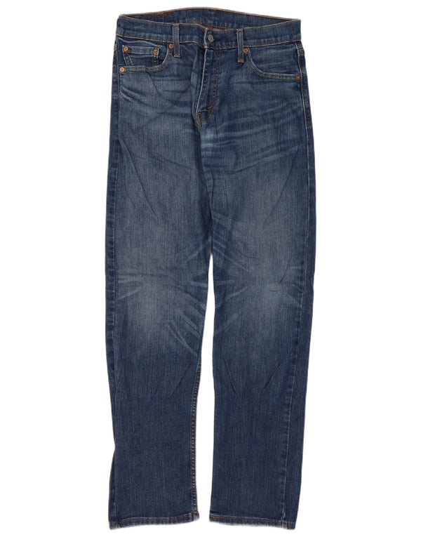 Levi's Herren 513 Slim Jeans W30 L32 Blaue Baumwolle
