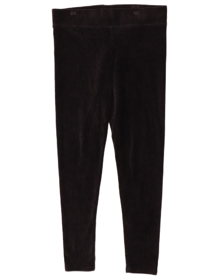 Marks & Spencer Damen Leggings UK 14 Große schwarze Baumwolle