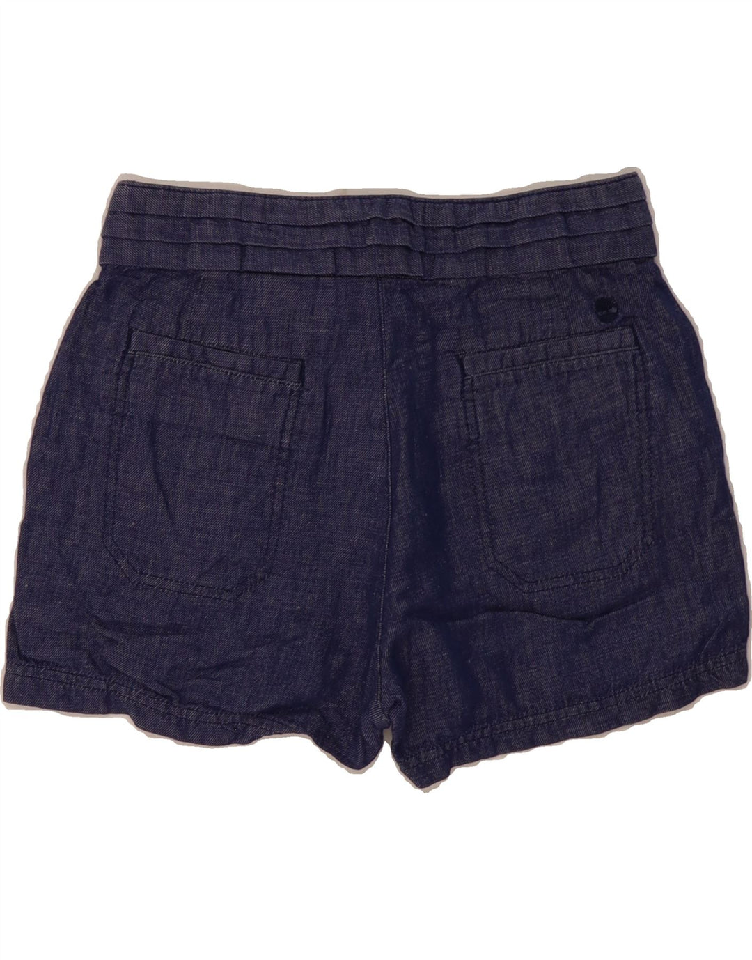 TIMBERLAND Womens Denim Shorts US 2 XS W26  Navy Blue Vintage Timberland and Second-Hand Timberland from Messina Hembry 
