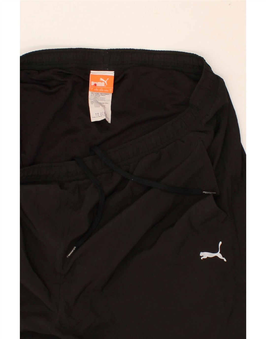 PUMA Mens Sport Shorts Large Black Polyester Vintage Puma and Second-Hand Puma from Messina Hembry 