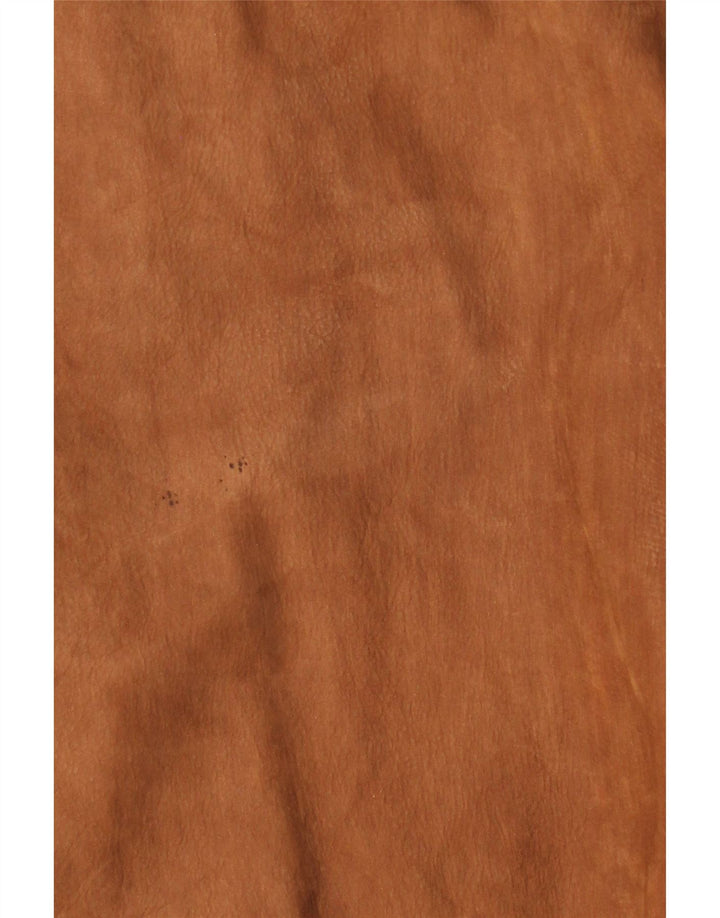 VINTAGE Herren Ledermantel UK 42 XL Braun