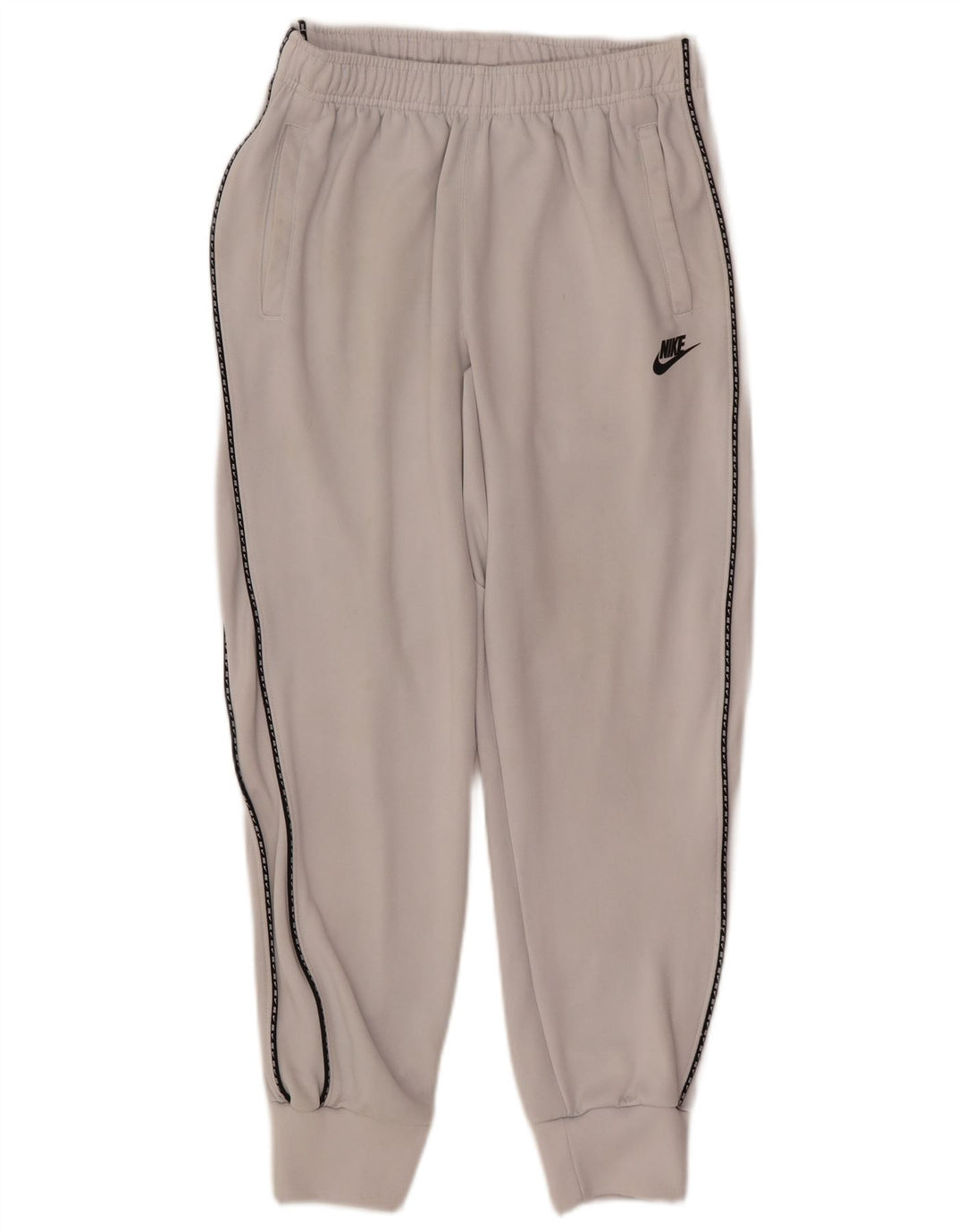 Nike Herren-Trainingshose, Jogginghose, Größe S, Weiß, Polyester