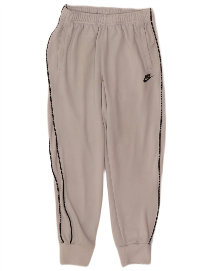 Nike Herren-Trainingshose, Jogginghose, Größe S, Weiß, Polyester