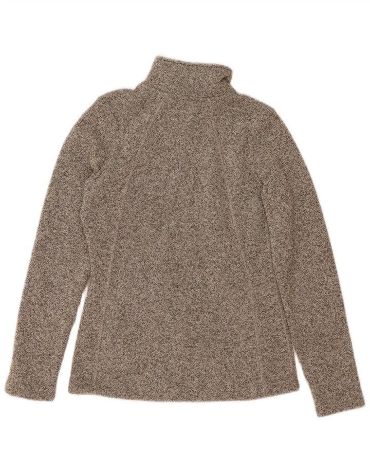 The North Face Damen-Trainingsanzug-Top-Jacke UK 12 Mittelgrau meliert