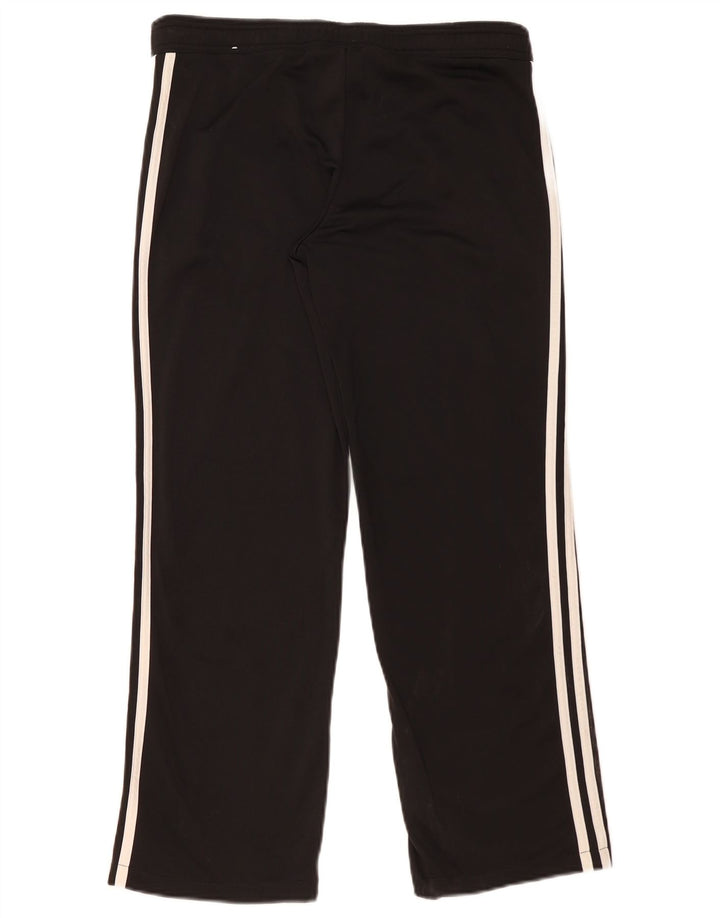 Adidas Damen Trainingshose UK 8/10 Small Schwarz Polyester