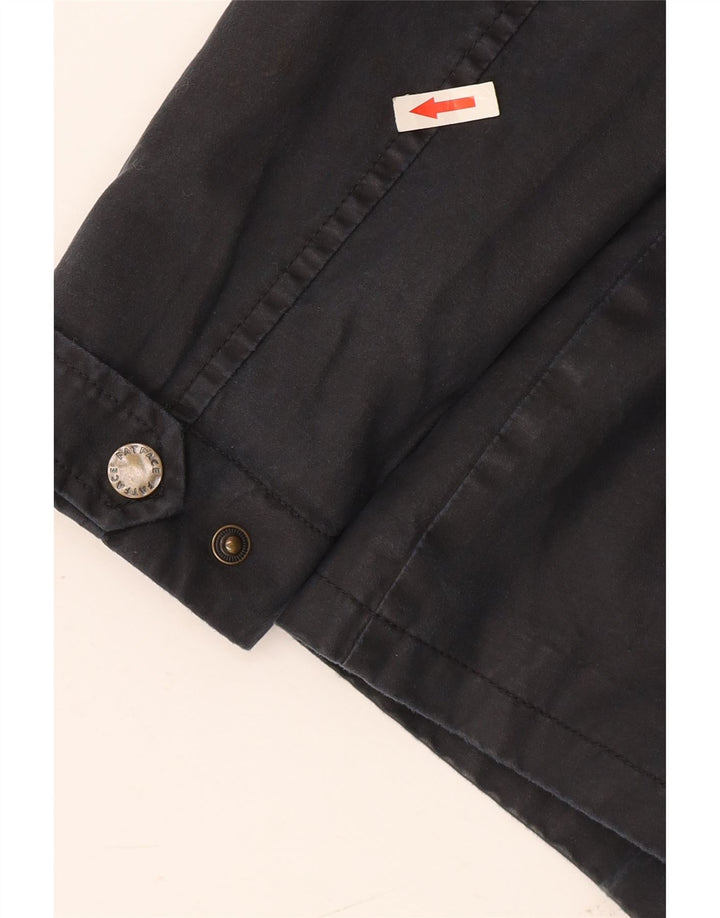 Fat Face Damen-Militärjacke mit Kapuze, Größe S, Grau, Baumwolle