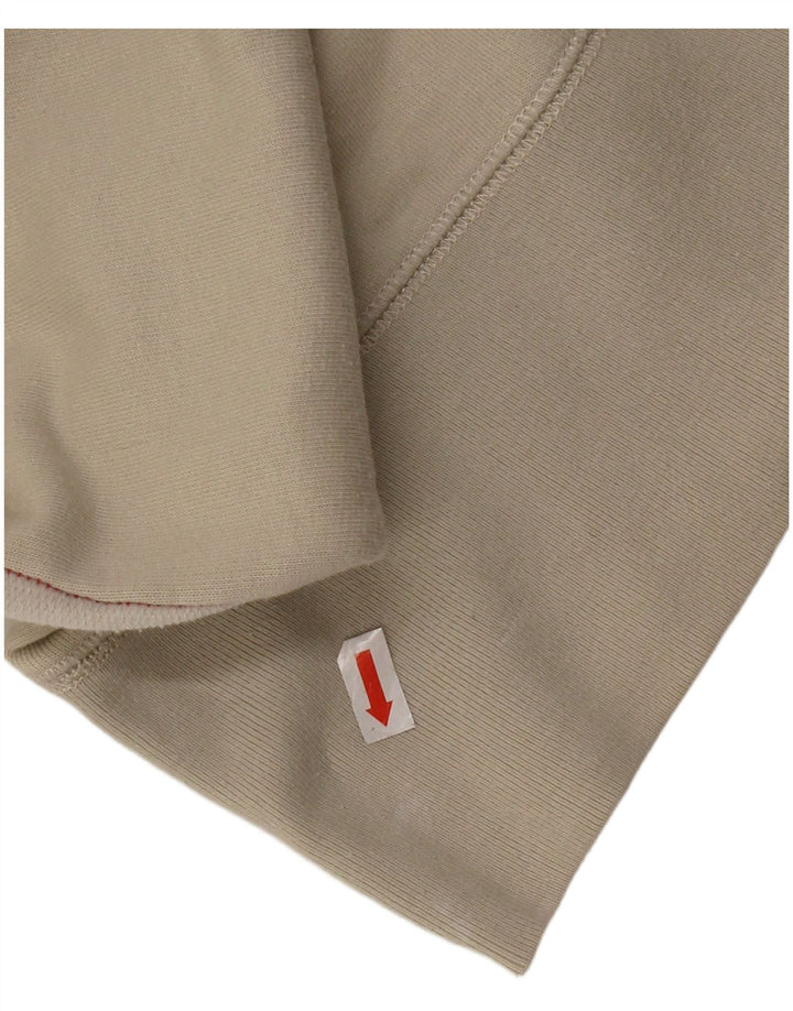 Levi's Damen Grafik-Sweatshirt-Pullover UK 16 Large Graue Baumwolle