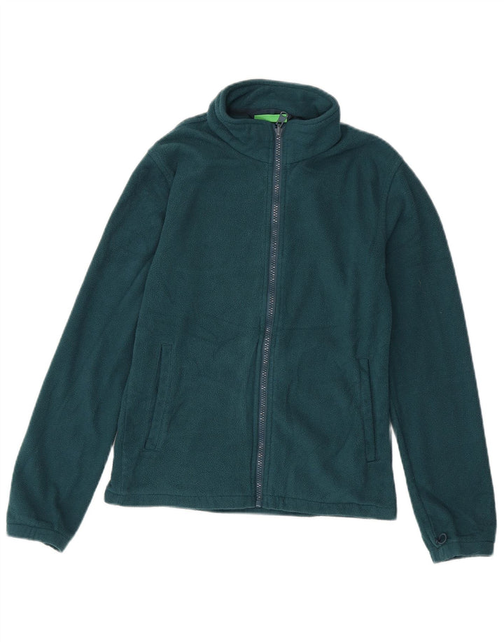 Mountain Warehouse Fleecejacke für Jungen, 12–13 Jahre, grünes Polyester
