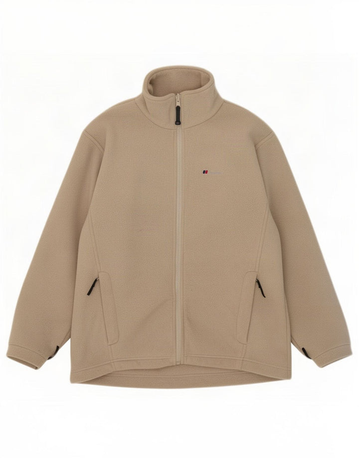 Berghaus Damen Fleecejacke UK 14 Large Beige Polyester