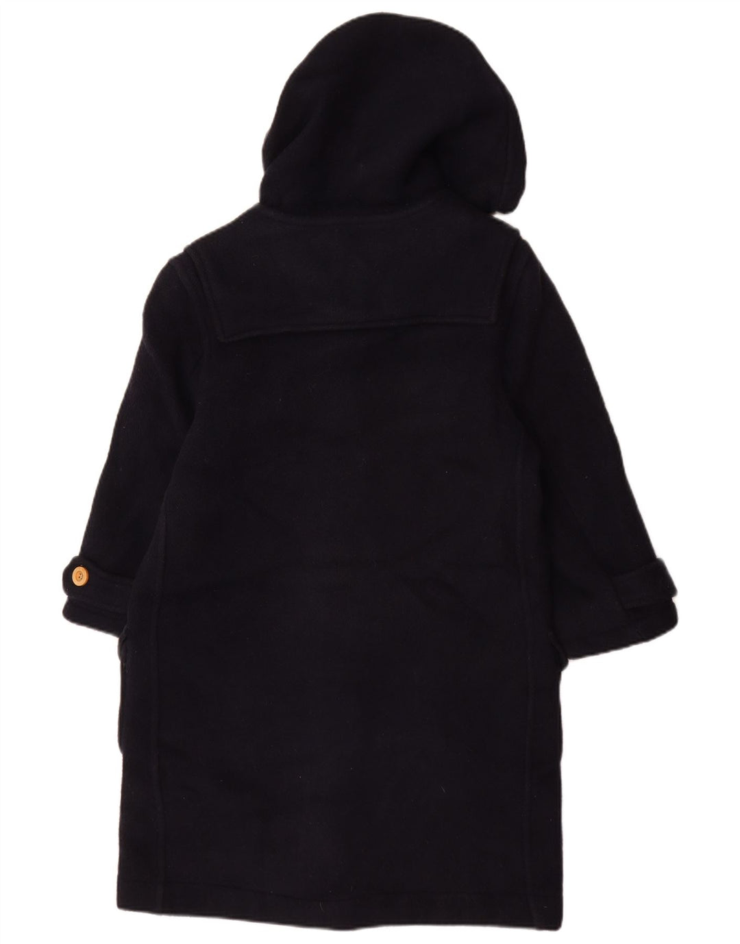 DU PAREIL AU MEME Jungen-Dufflecoat mit Kapuze, 11–12 Jahre, marineblaue Wolle