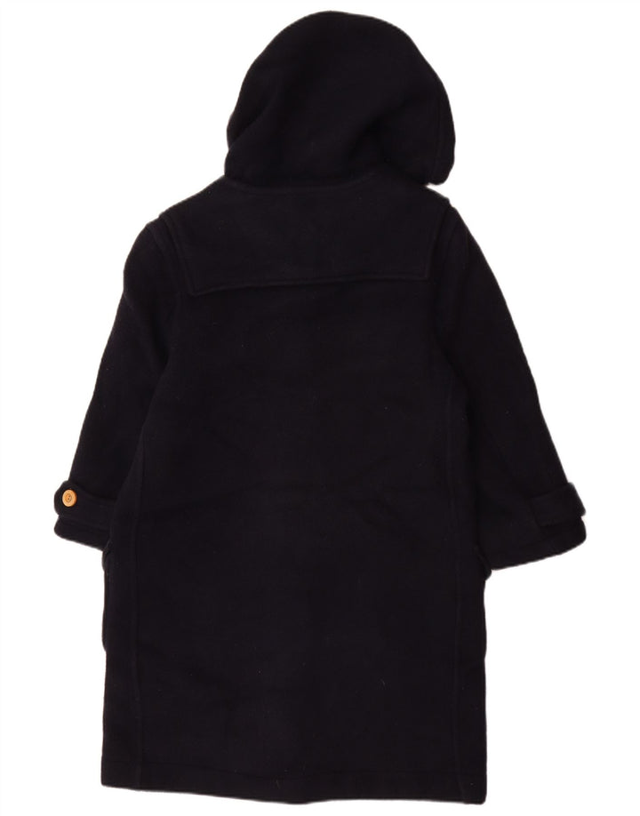 DU PAREIL AU MEME Jungen-Dufflecoat mit Kapuze, 11–12 Jahre, marineblaue Wolle