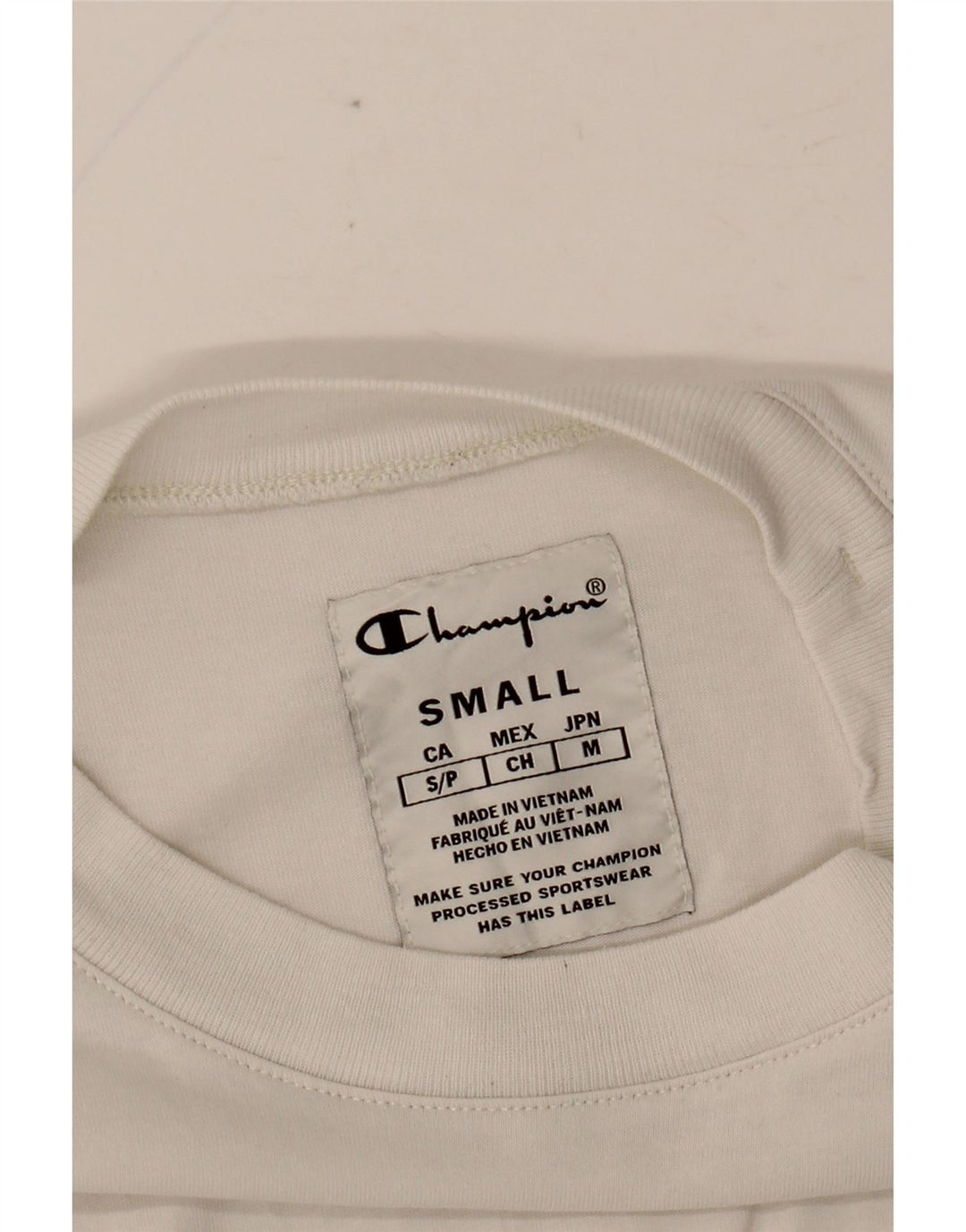 CHAMPION Herren T-Shirt Top Small Weiß