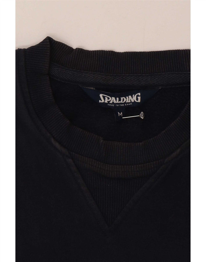 Spalding Herren-Sweatshirt-Pullover, mittelgroß, Marineblau
