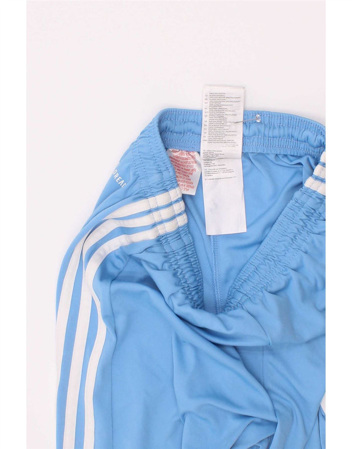 Adidas Jungen Aeroready Sportshorts 11–12 Jahre, blaues Polyester