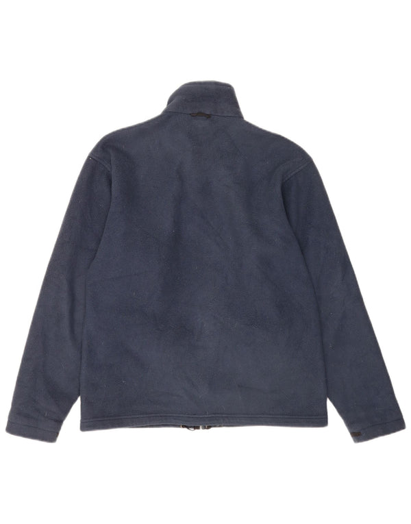 Jack Wolfskin Liner-Fleecejacke für Jungen, 13–14 Jahre, marineblaues Polyester