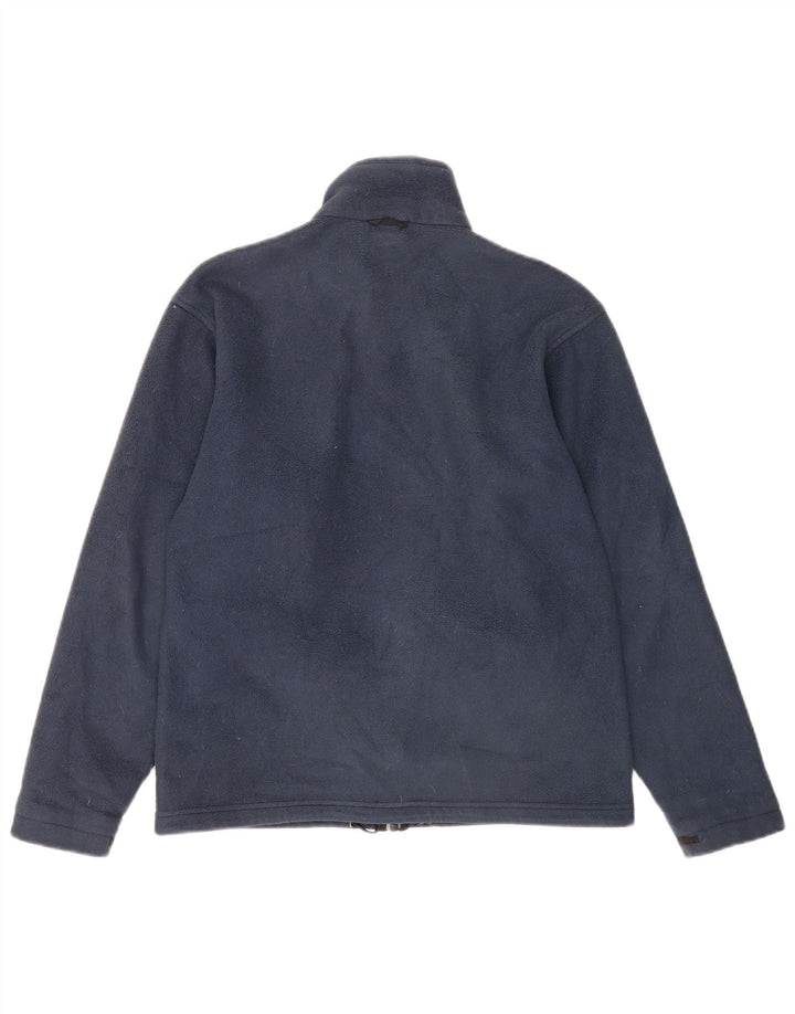 Jack Wolfskin Liner-Fleecejacke für Jungen, 13–14 Jahre, marineblaues Polyester