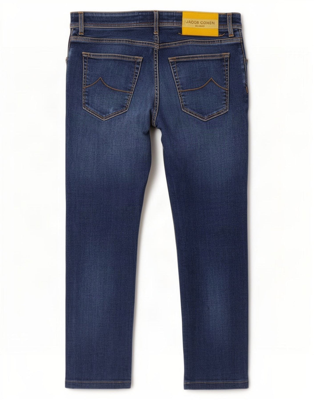 Jacob Cohen Herren-Cropped-Jeans W34 L25 Blaue Baumwolle