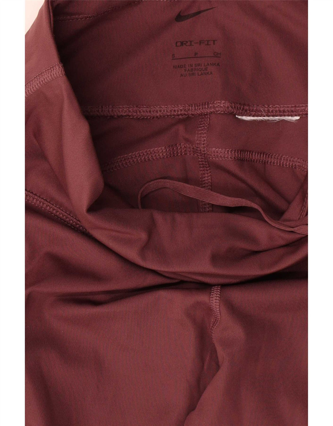 Nike Damen Dri Fit Leggings UK 8 Small Burgund