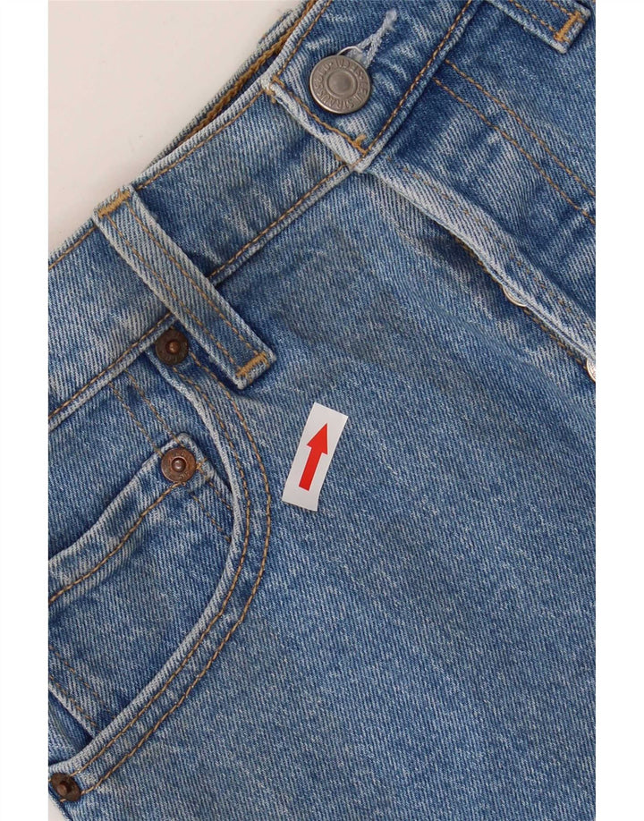 Levi's Damen-Jeansshorts, W26, klein, blaue Baumwolle