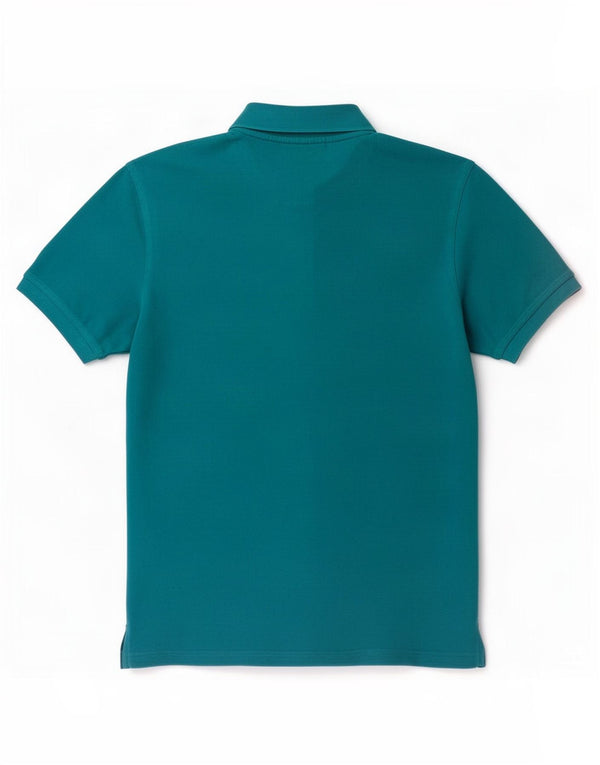 Pierre Cardin Mens Regular Fit Polo Shirt XL Turquoise Cotton