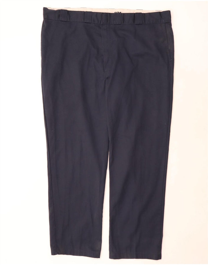Dickies Herren 874 Straight Chino Hose W46 L32 Marineblau Polyester