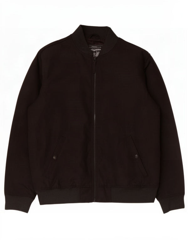 Levi's Herren Bomberjacke UK 40 Large Schwarz Polyester