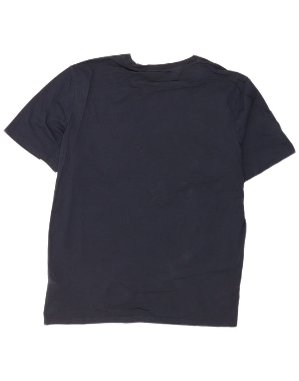 Timberland Herren Regular Fit Graphic T-Shirt Top XL Marineblau Baumwolle