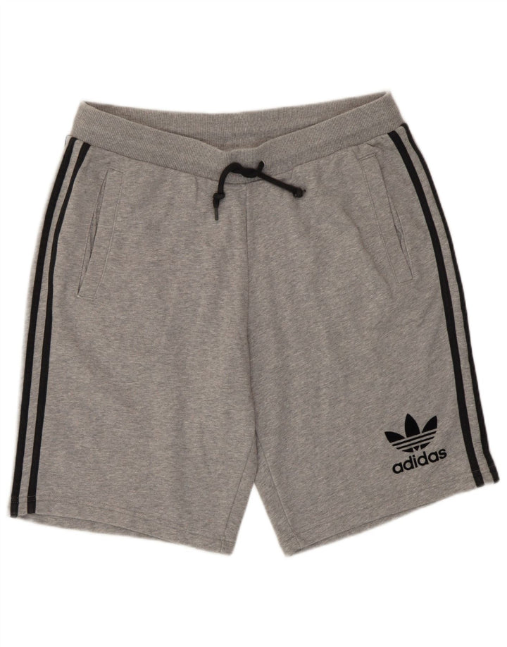 Adidas Herren Sport Shorts Large Grau meliert