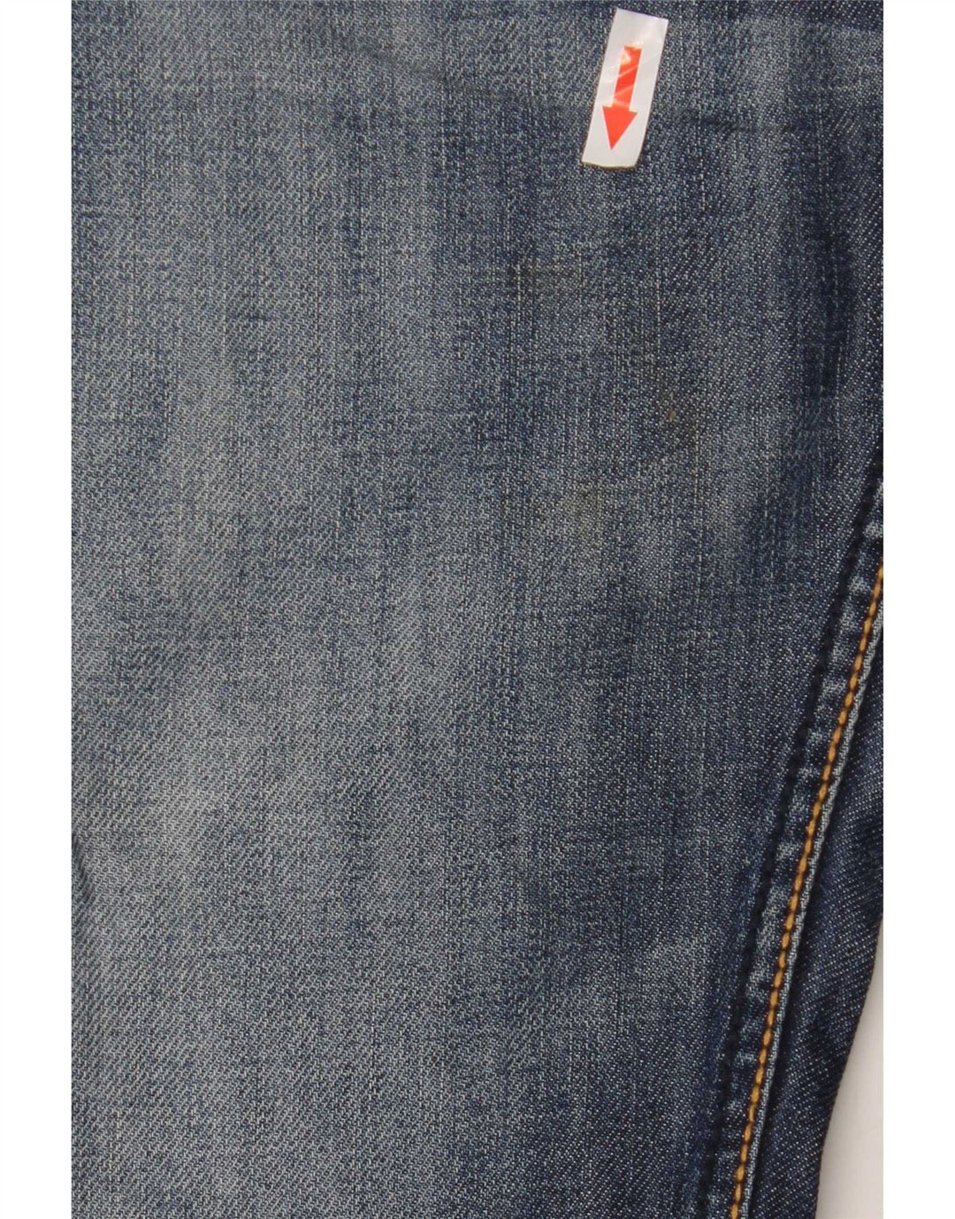 Desigual Herren Straight Jeans W30 L33 Blaue Baumwolle